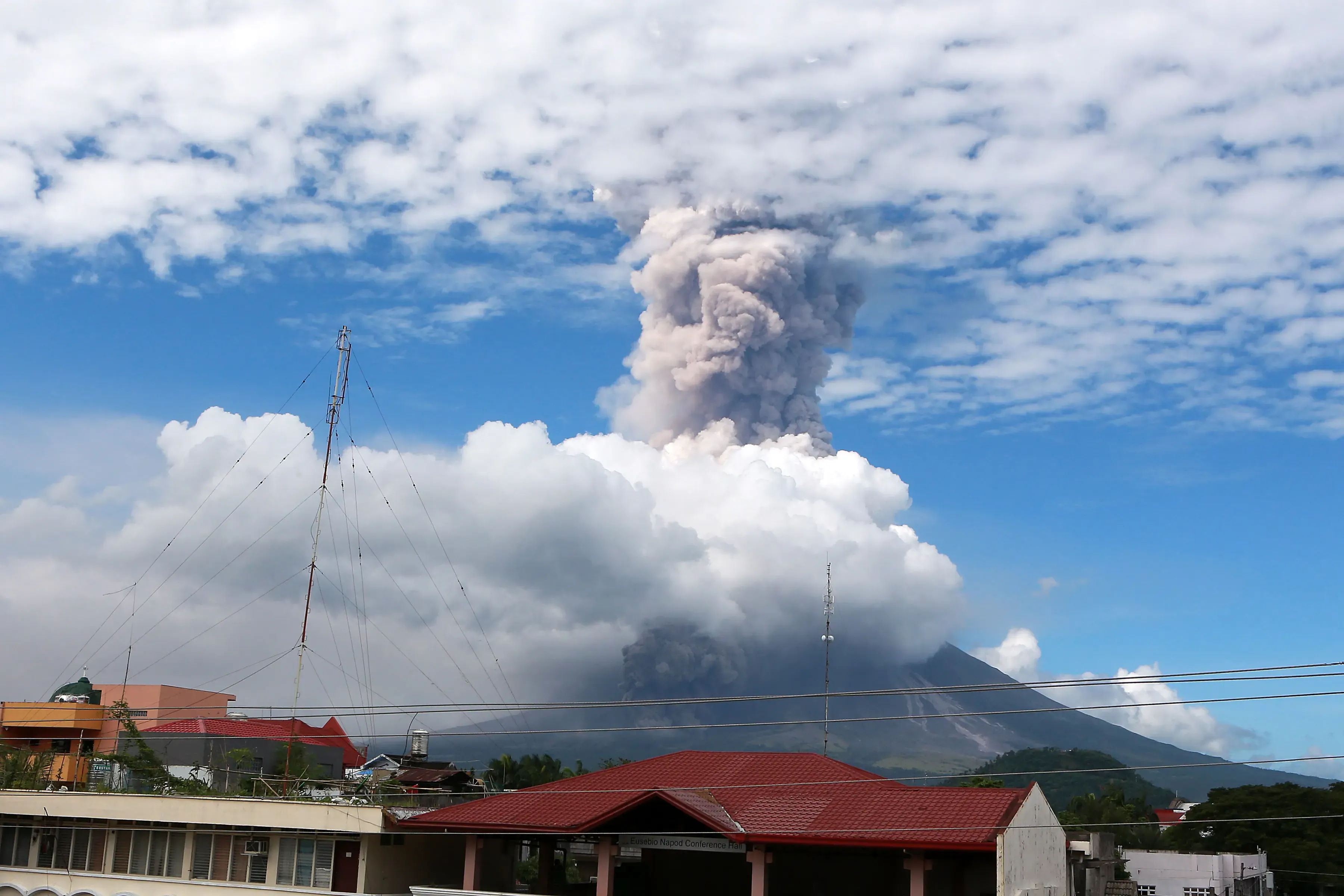 Evacuation of 87,000 Individuals Due to Eruption of Kanlaon Volcano in the Philippines