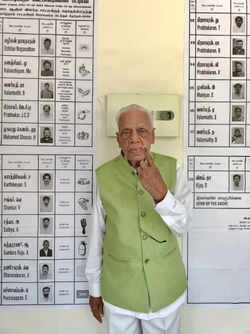 99 साल में मतदान: डॉ. एचवी हांडे की ऐतिहासिक वोटिंग पर पीएम मोदी बोले — युवाओं के लिए बड़ी प्रेरणा