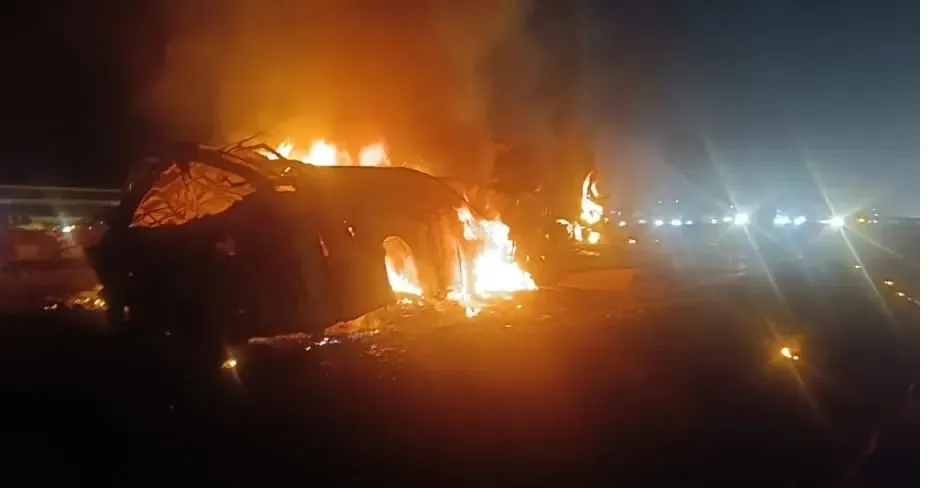 How Did a Bus Fire Claim Nine Lives in K'taka's Chitradurga?