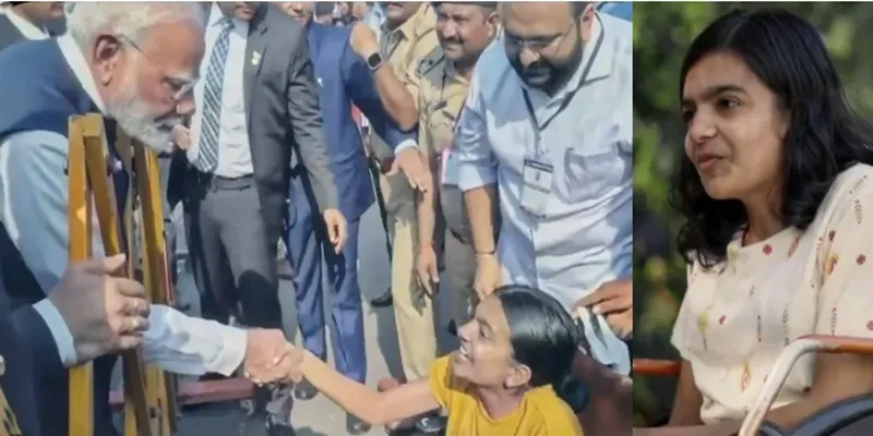 Celebrating 9 Years of Sugamya Bharat Abhiyan: A Heartfelt Moment with PM Modi and Gujarat's Diya Gosai