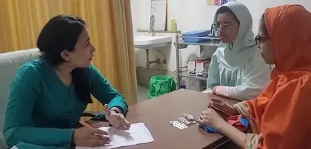 दाहोद के मेडिकल कैंपों में महिलाओं को मिल रहा स्वास्थ्य लाभ