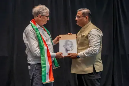 सिएटल में गेट्स फाउंडेशन ने मनाई गांधी जयंती, बिल गेट्स बोले- महात्मा गांधी के आदर्श हमारे कार्य का आधार हैं