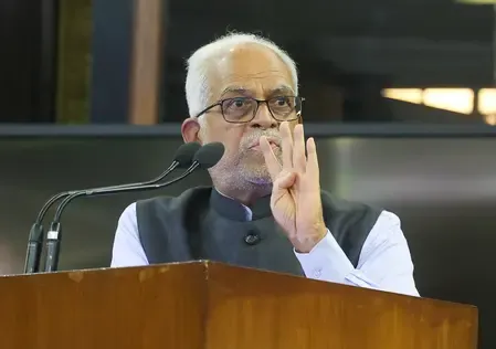 उपराष्ट्रपति चुनाव : सुदर्शन रेड्डी की दिल्ली में सीपीआई और सीपीएम नेताओं से मुलाकात