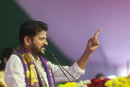 Revanth Reddy: A 'drunkard' can't be the father of Telangana