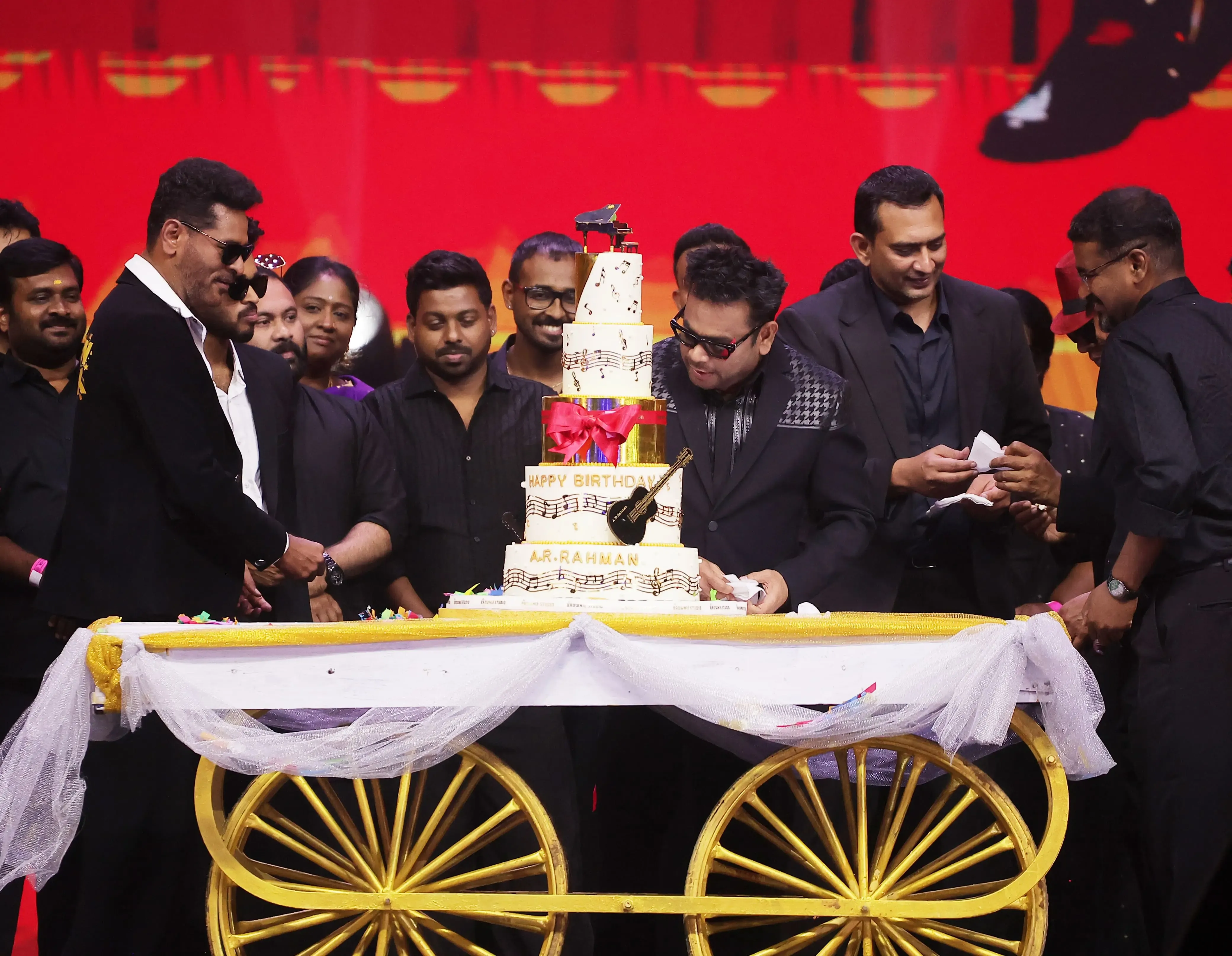 How Did A R Rahman Celebrate His Birthday with the 'Moonwalk' Team?