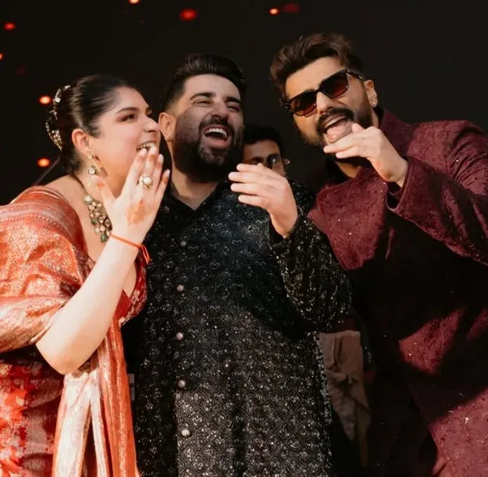 Arjun Kapoor shares wedding joy: Anshula Kapoor's big day in pictures