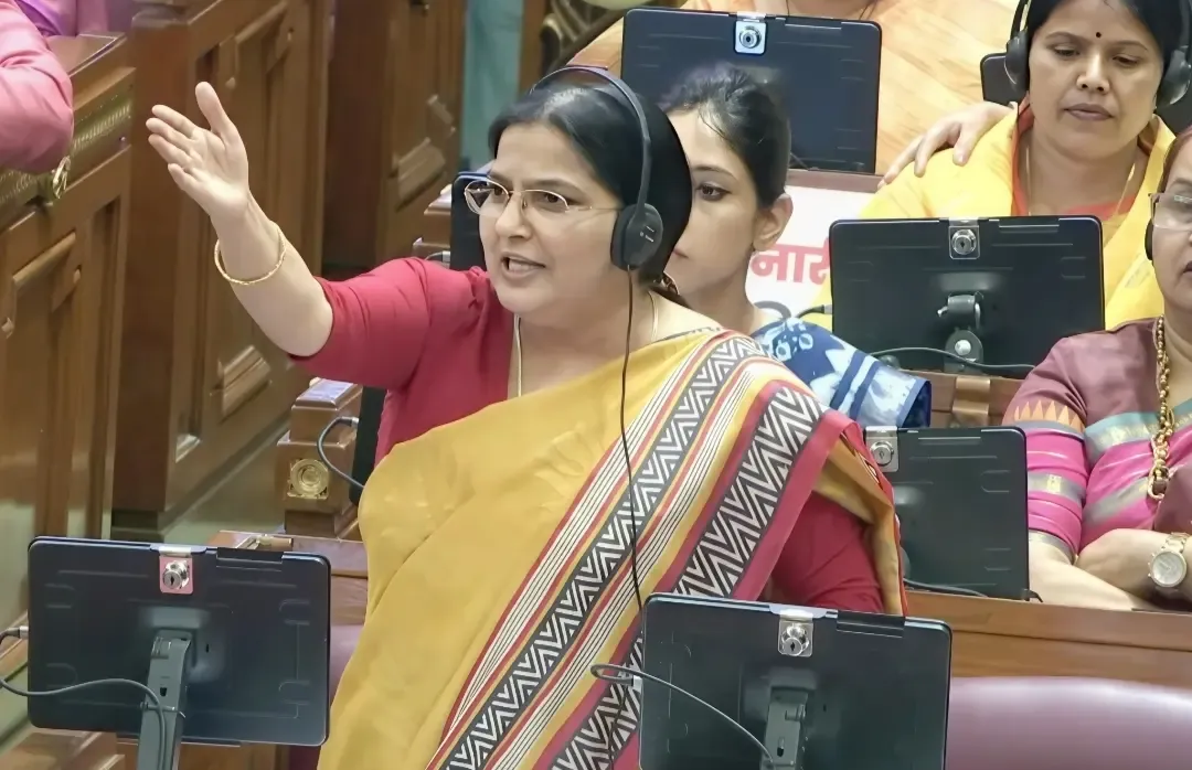 महिला आरक्षण पर रजनी तिवारी का आह्वान: 'आधी आबादी को पूरा हक मिले', UP विधानसभा विशेष सत्र में उठाई आवाज़