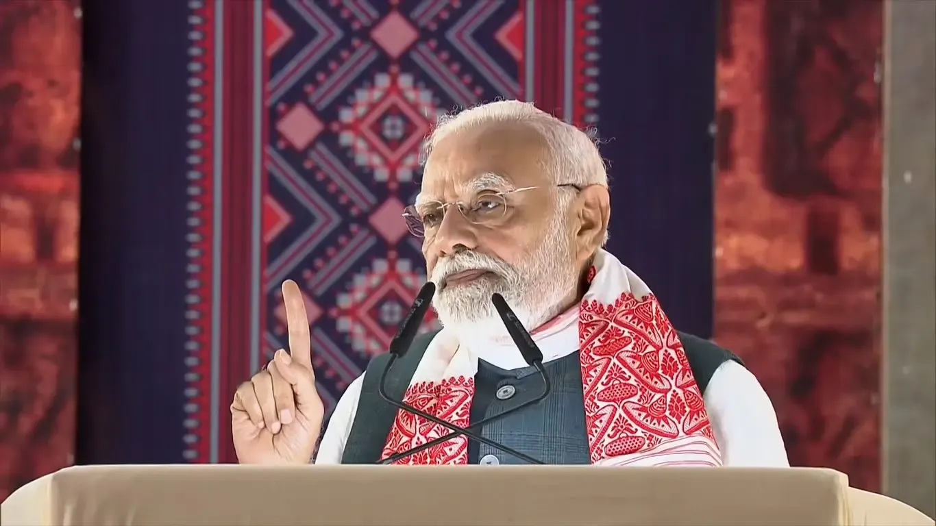 क्या भारत आज दुनिया का सबसे तेजी से विकसित होने वाला देश है, असम के गोलाघाट में बोले पीएम मोदी?