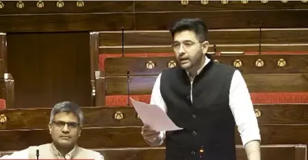 AAP's Raghav Chadha Advocates for Paternity Leave as a Legal Right in Rajya Sabha