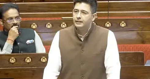 Raghav Chadha Advocates for Menstrual Health Awareness in Parliament