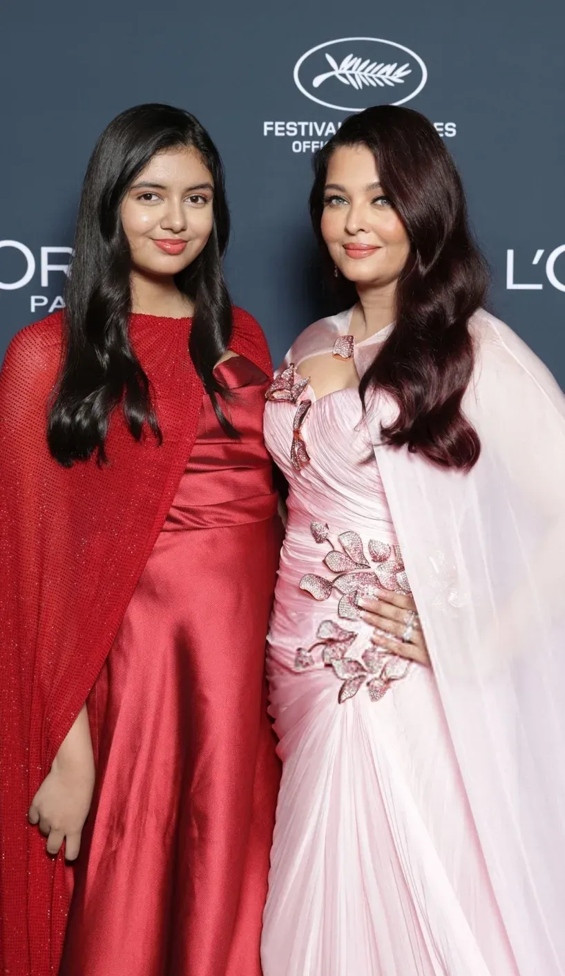 Aaradhya Bachchan joins Aishwarya at Cannes 2026 in standout looks