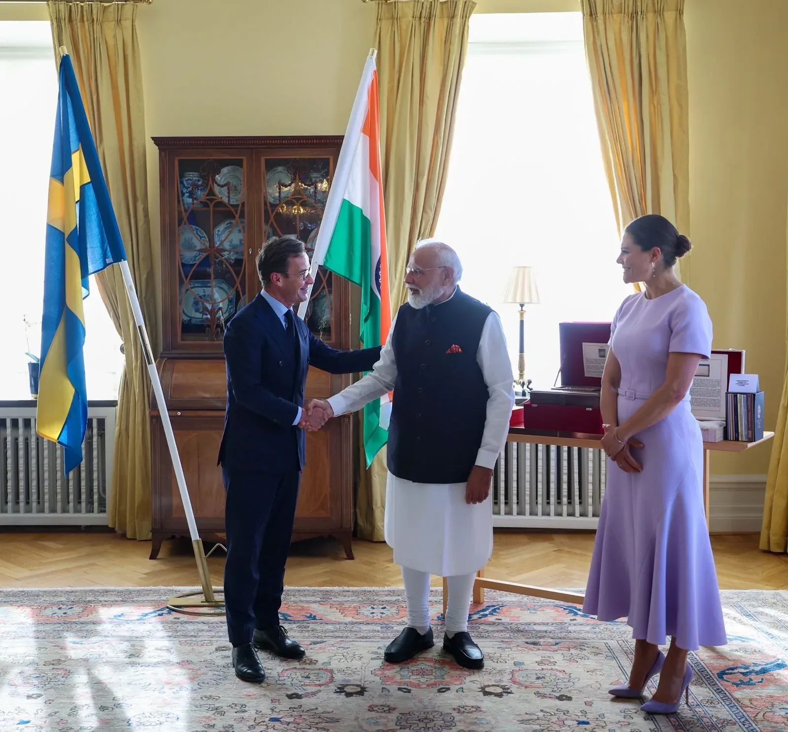 स्वीडन ने आतंकवाद पर भारत का साथ दिया, मोदी को मिला 'रॉयल ऑर्डर ऑफ द पोलर स्टार' सम्मान