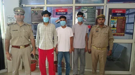 आत्महत्या के लिए उकसाने और ब्लैकमेलिंग मामले में नोएडा पुलिस ने तीन आरोपियों को किया गिरफ्तार