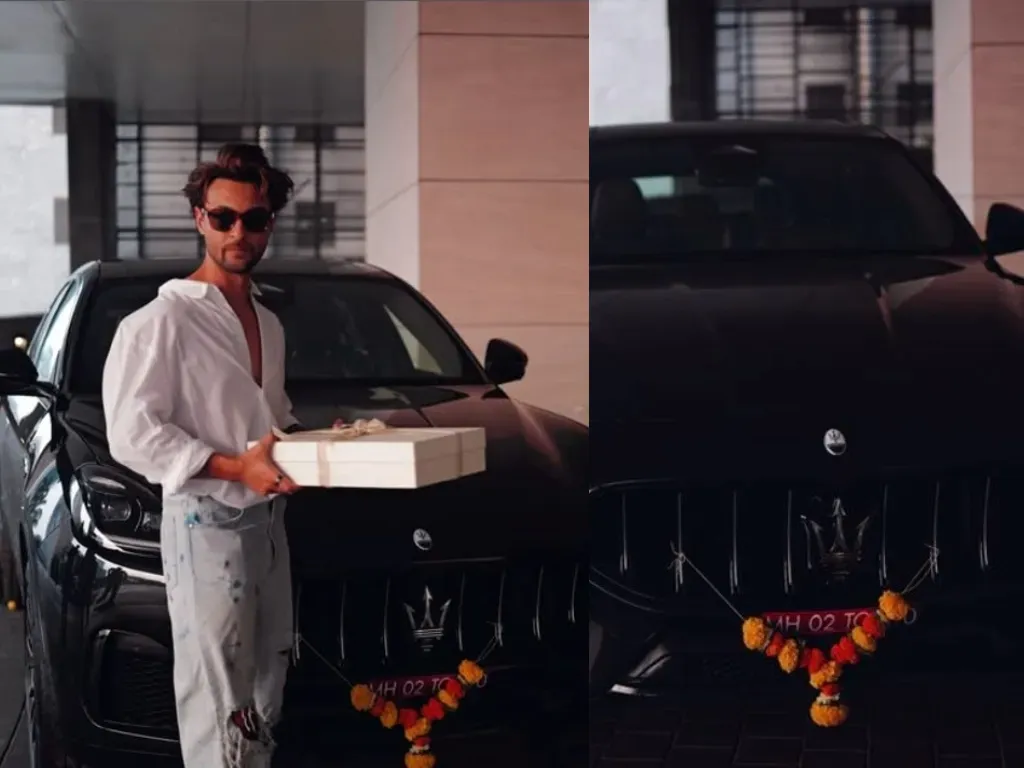 Aayush Sharma Unveils His Stylish New Car