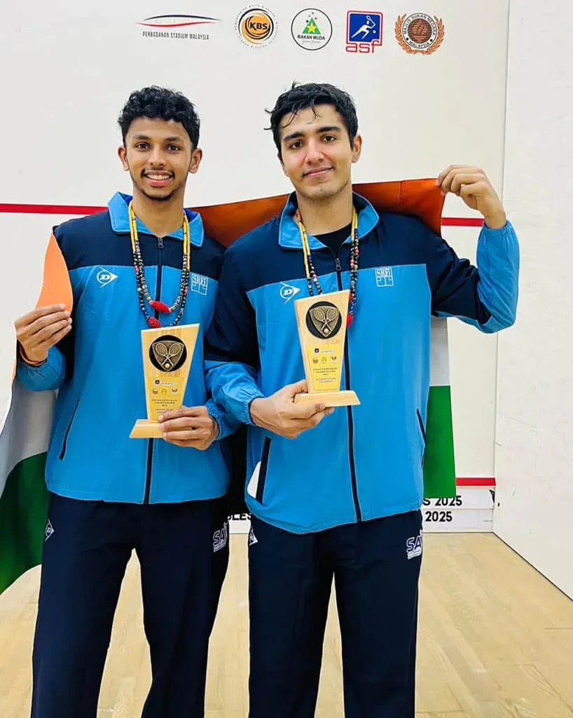 Abhay-Velavan clinch third straight Asian Doubles Squash title in Sarawak