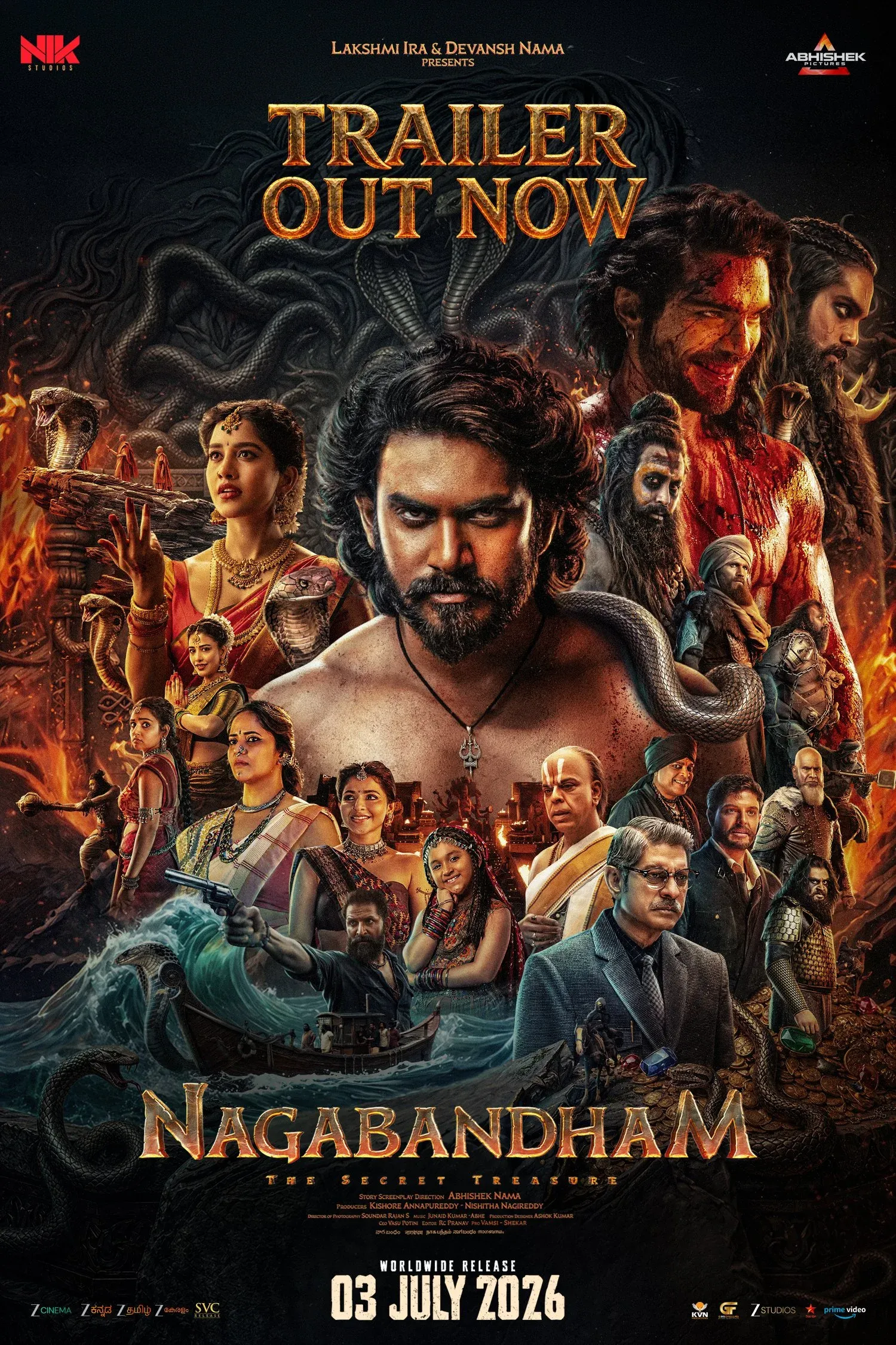 Nagabandham trailer: Virat Karrna's mythological epic blends mystery, history and divine lore