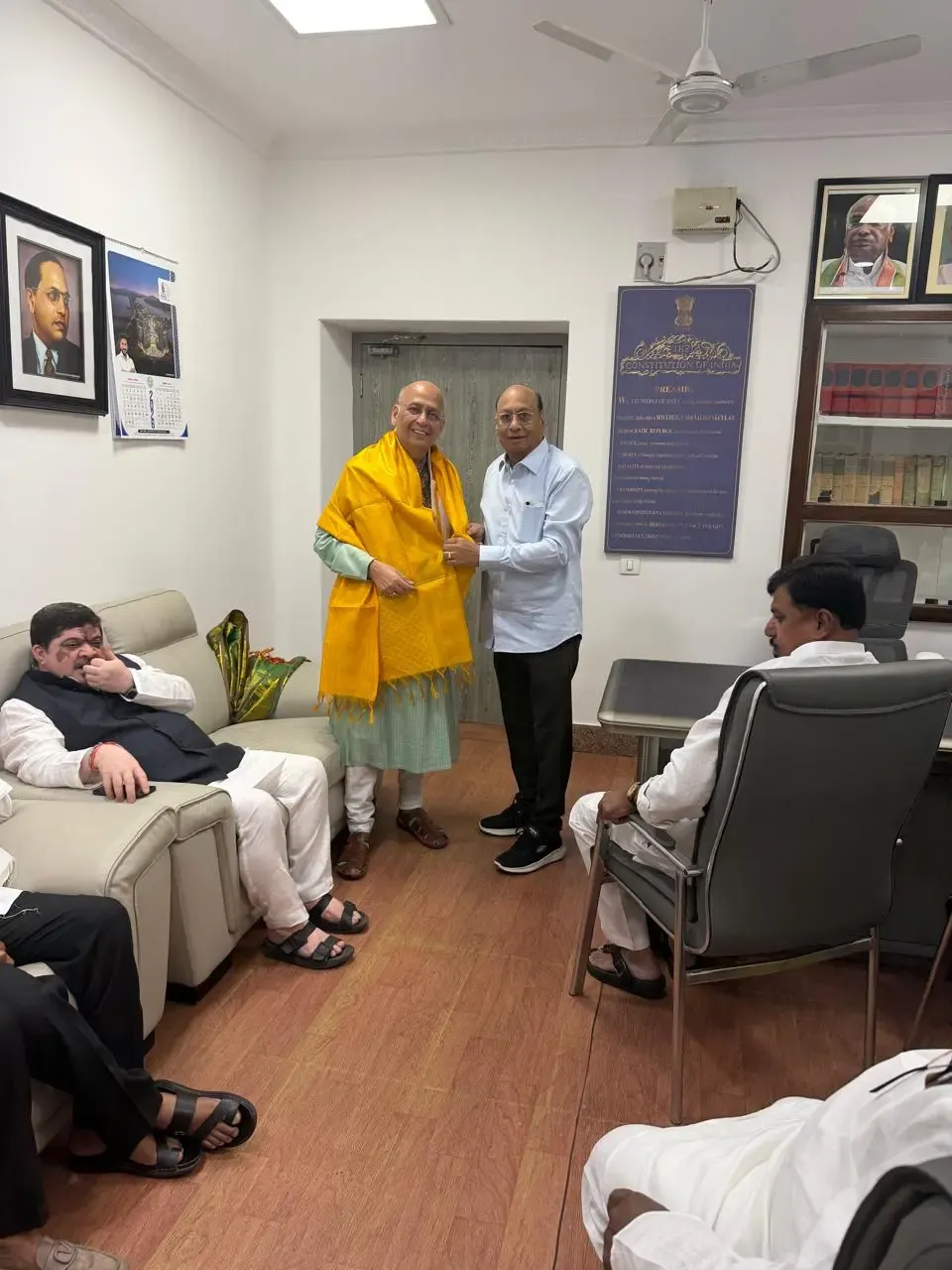 Congress Candidates Abhishek Singhvi and Narender Reddy Nominate for Rajya Sabha from Telangana