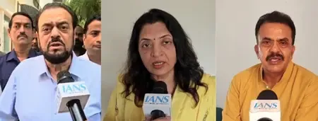 Abu Azmi Advocates for Universal Embrace of Hindi, Shiv Sena Critiques DMK Over Rupee Symbol Controversy