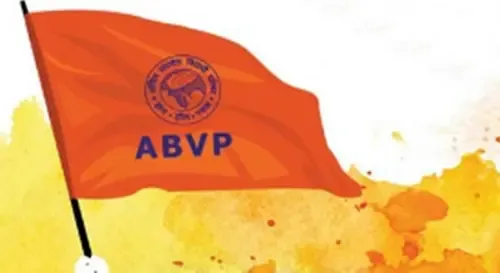 ABVP Activists Stage Protest at School in Madhya Pradesh's Bhind Over Student's 'Tilak' and 'Kalawa'