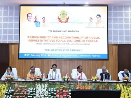 Tripura CM Saha Highlights Accountability and Transparency as Foundations of Democracy