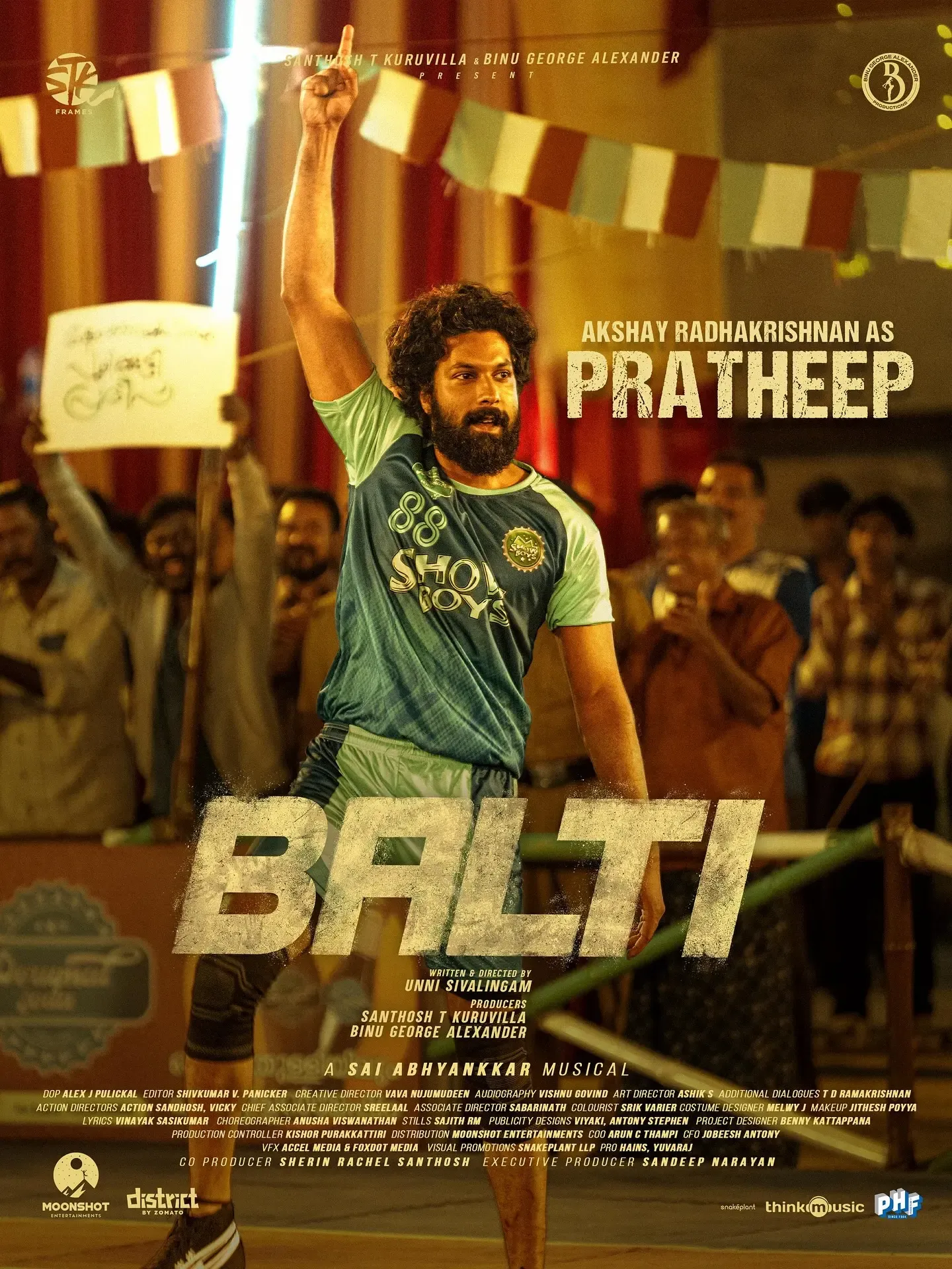 What is Actor Akshay Radhakrishnan's Role in Shane Nigam's 'Balti'?