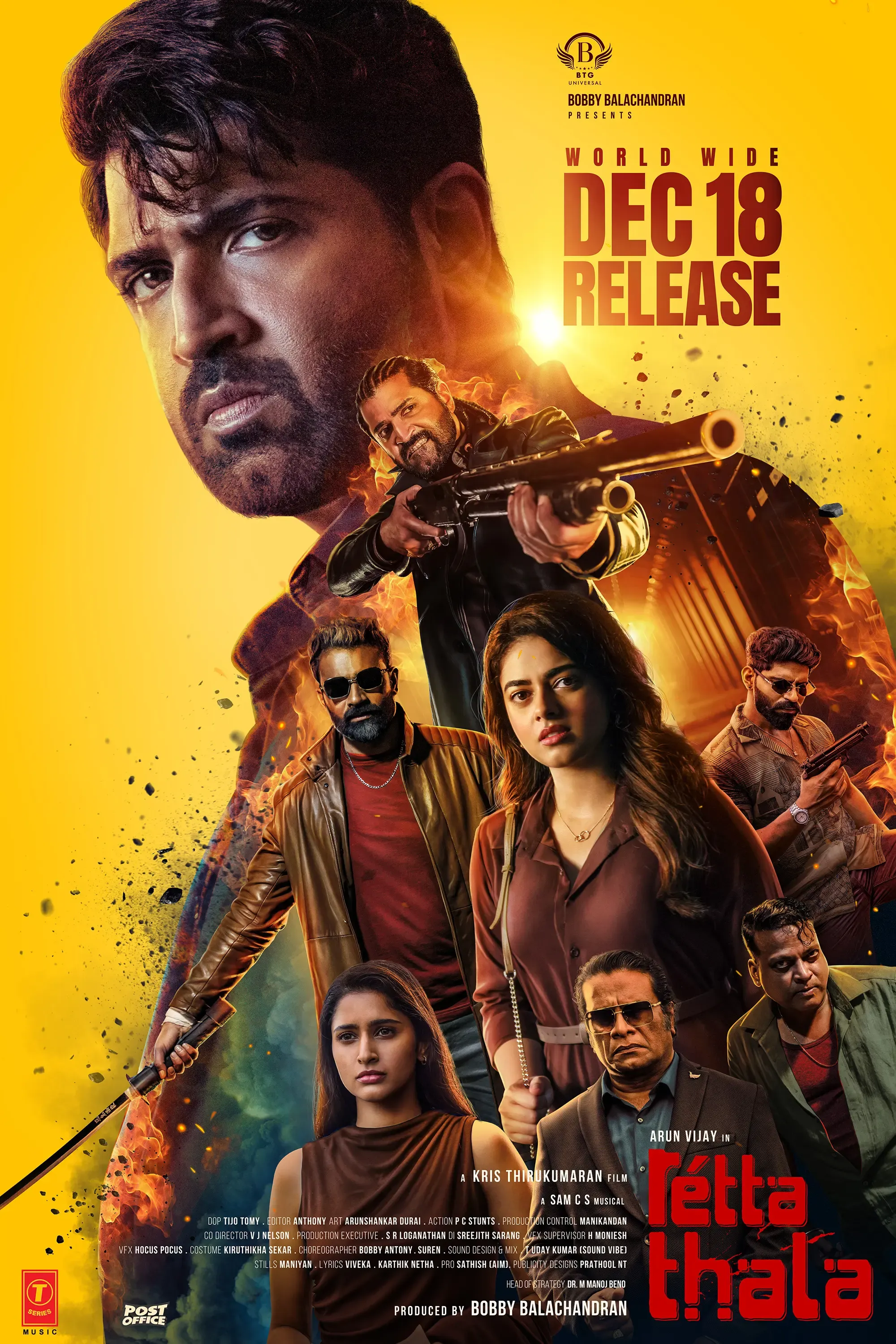 Is Actor Arun Vijay’s 'Retta Thala' Set for Release on December 18?