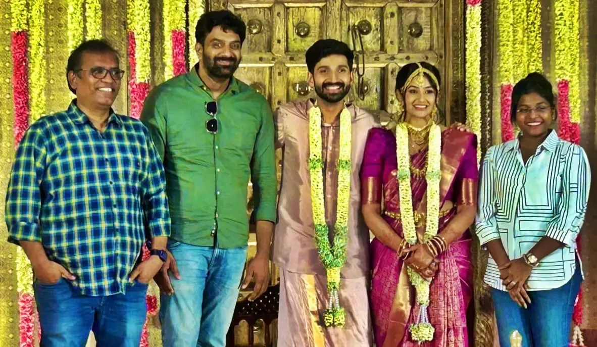 Actor Kishen Das Ties the Knot with Suchithra
