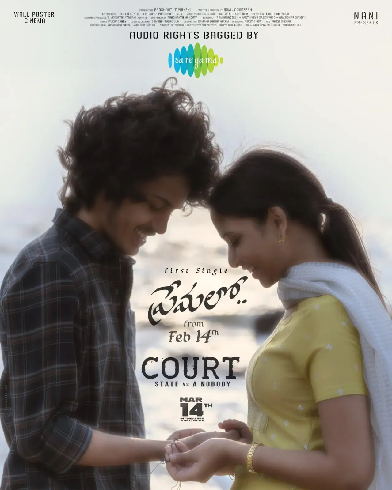 Actor Nani Reveals Trailer Launch Date for Court – State Vs A Nobody via Engaging Video