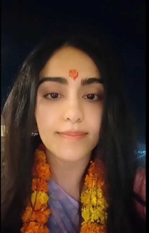 Did Adah Sharma Meet a Unique Devotee at the Ujjain Mahakal Temple?