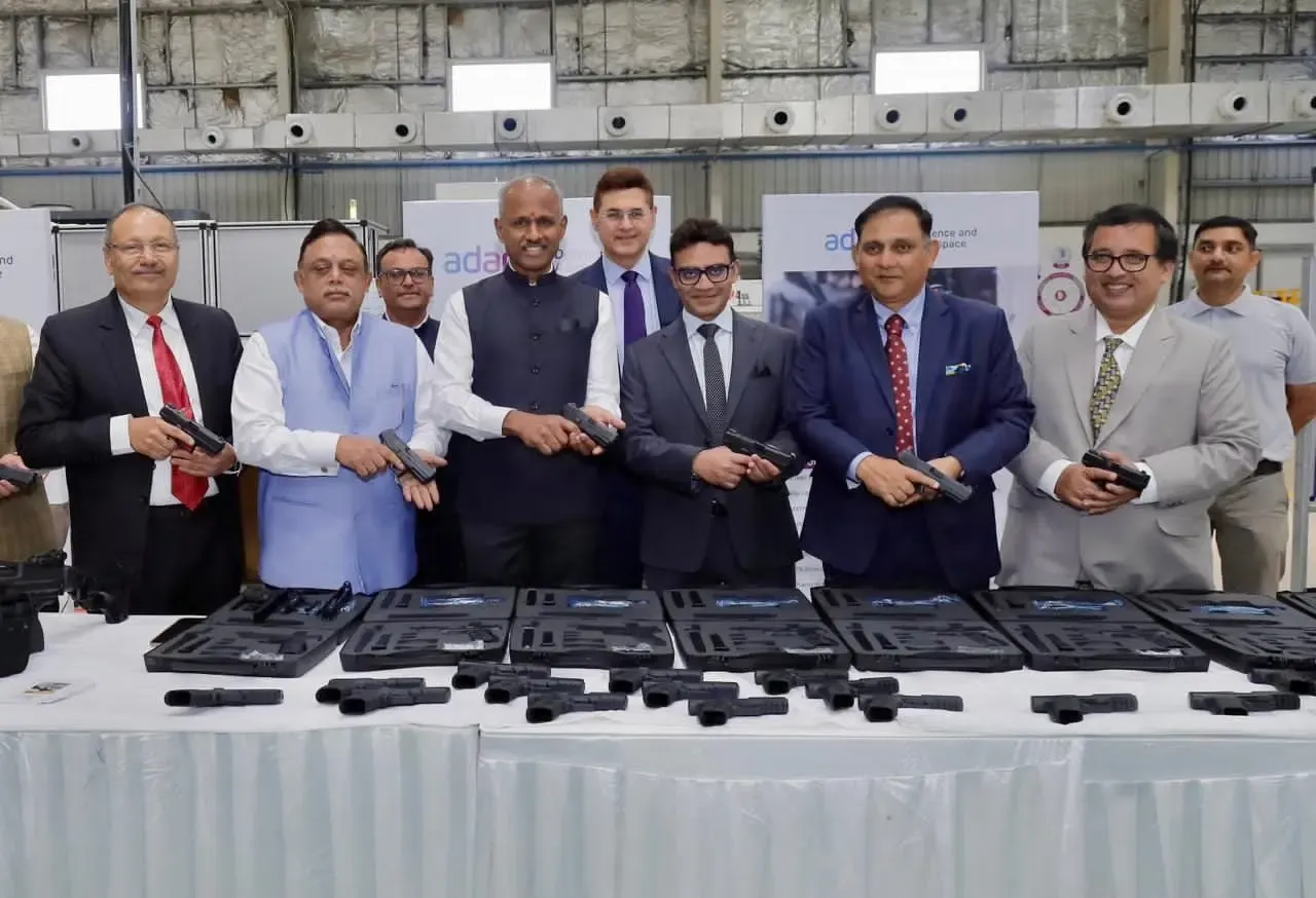 Adani Defence Unveils First Batch of Indigenous LMGs for Indian Army, Prepares for CQB Weapon Production