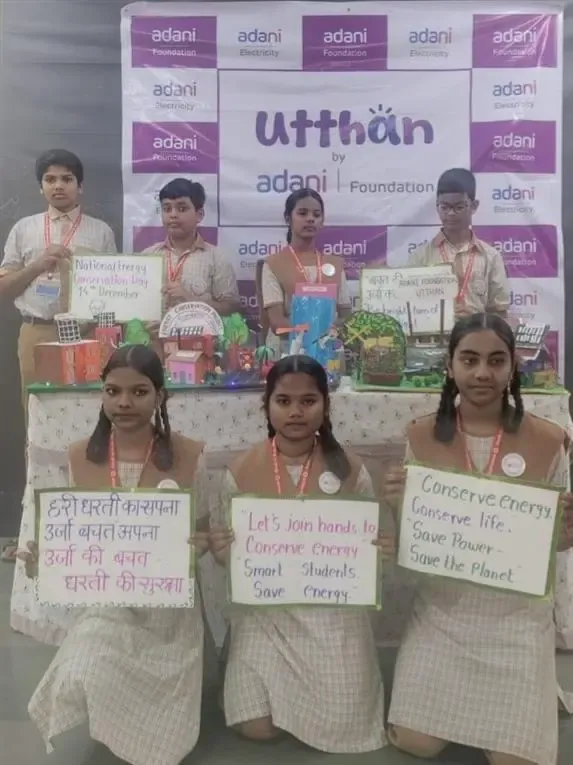 How Did the Adani Foundation and Adani Electricity Celebrate National Energy Conservation Day with Mumbai Students?