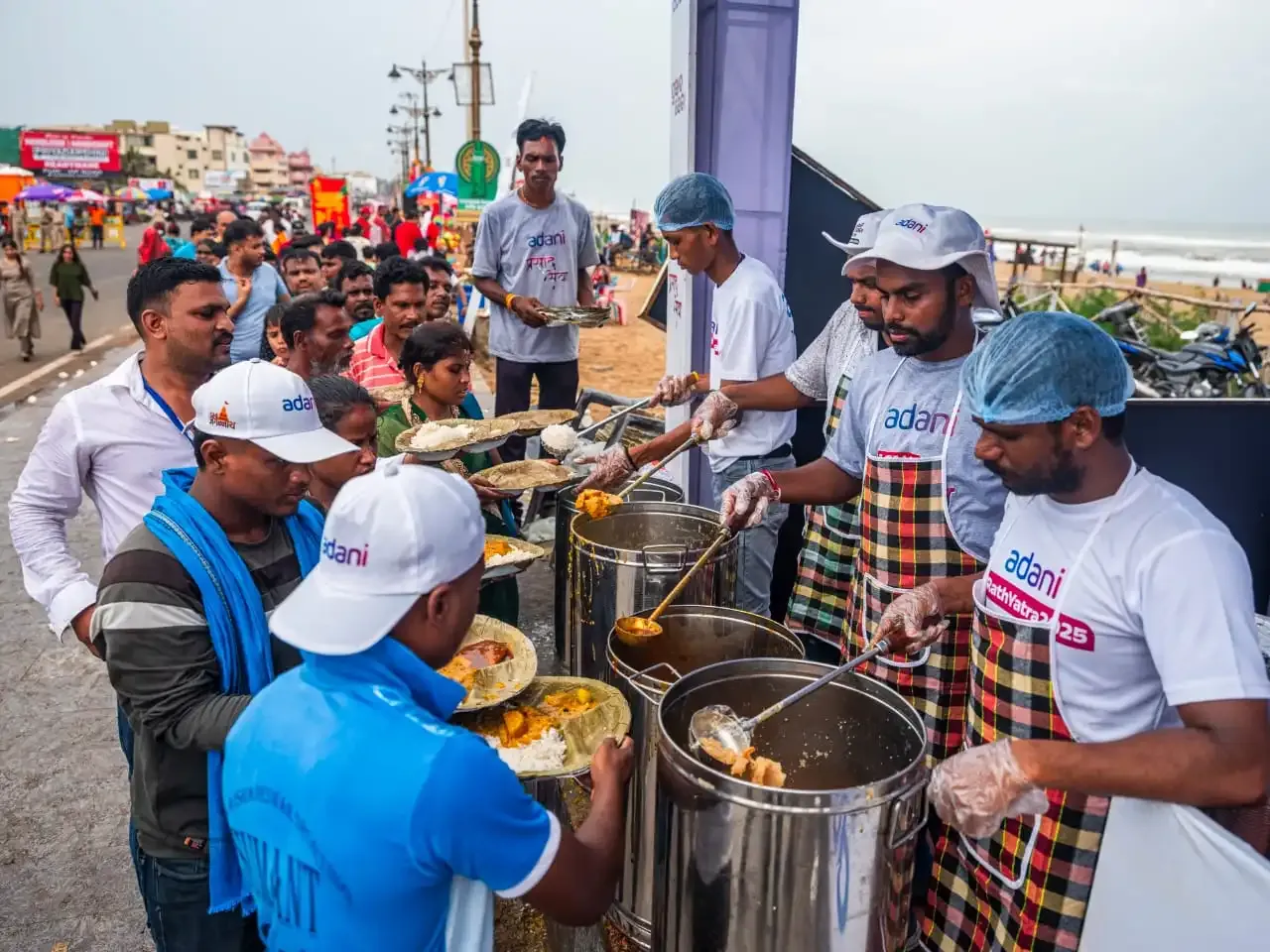 How Did Adani Group and ISKCON Enhance Devotion with Nutrition During Puri Rath Yatra?