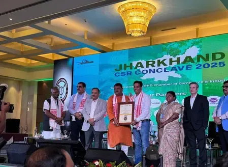 अदाणी पावर लिमिटेड को झारखंड सीएसआर कॉन्क्लेव में 'चेंज मेकर अवॉर्ड'