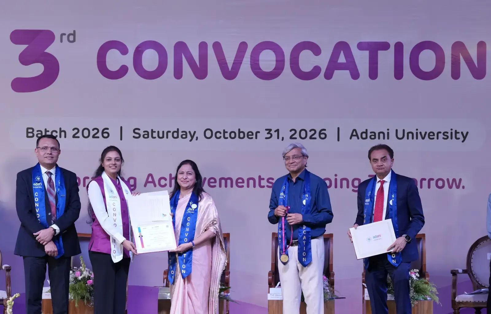 IISc Director at Adani University convocation: AI raises questions on truth and trust