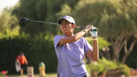 Lottie Woad leads Evian Championship at 11-under; Aditi Ashok makes cut