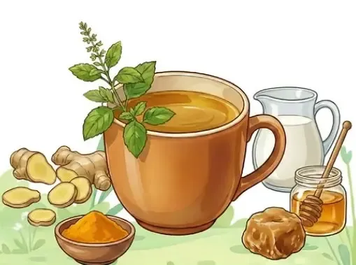 क्या अदरक-तुलसी-हल्दी का काढ़ा सर्दियों में इम्युनिटी बढ़ाने में मदद करता है?