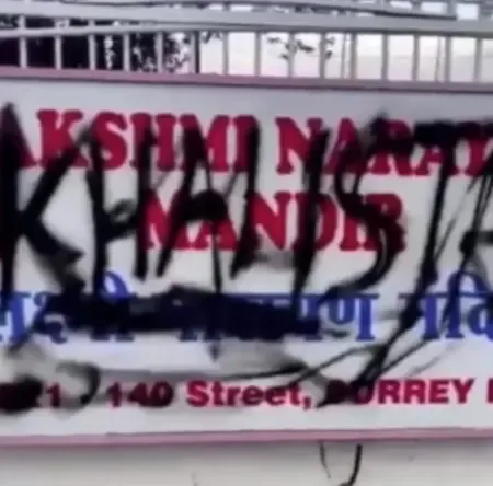 CoHNA Condemns Khalistani Extremists' Targeted Harassment at Hindu Temples in Canada