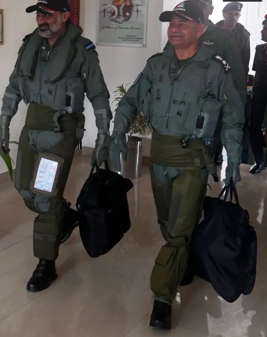 Aero India 2025: IAF and Army Leaders Fly Tejas Together