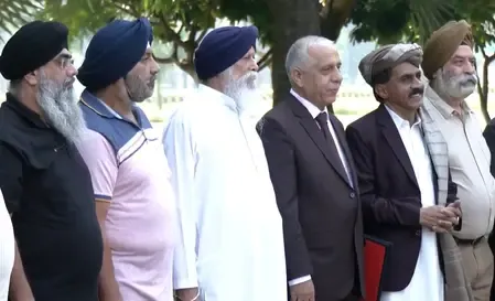 Afghan Hindus, Sikhs meet Muttaqi in Delhi, honour him in tradition Afghani style