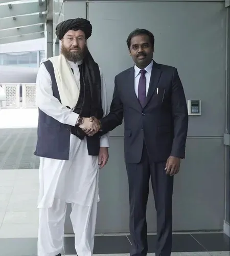 Afghan Agriculture Minister Omari visits New Delhi amid India-Pak tensions