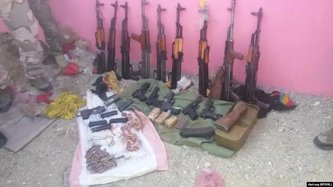 Weapons Seized in Ghazni Province, Afghanistan