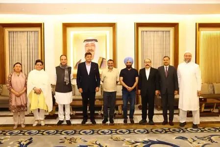 What Are the Highlights of the All-Party Delegation's Visit to Kuwait?