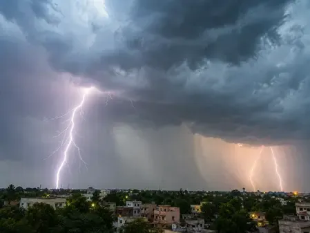 MP thunderstorm alert: Bhopal, Jabalpur, Raisen brace for hail and 60 kmph winds