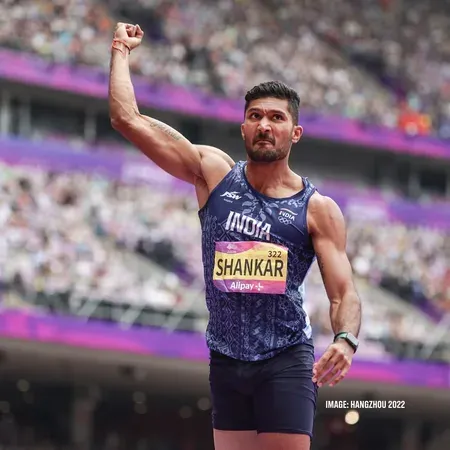 Tejaswin Shankar exits high jump with knee injury, targets decathlon from Thursday