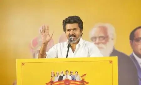After Karur tragedy, Vijay resumes public outreach at Kancheepuram, attacks DMK 
