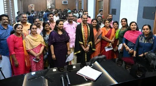 Kerala HC rap: 19 BJP councillors of Thiruvananthapuram Corporation re-sworn