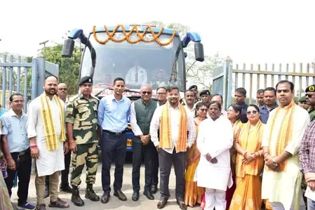 Maitree International Bus Service Between Agartala and Kolkata via Bangladesh Resumes After Long Break