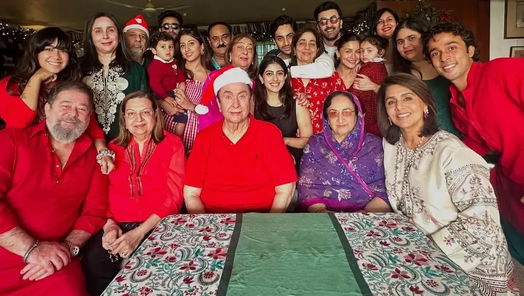 Agastya Nanda Joins Ranbir Kapoor for the Kapoor Family’s Christmas Feast
