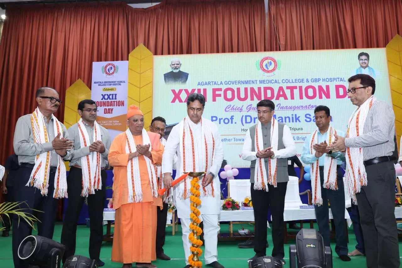 AGMC to become Northeast's top medical hub: Tripura CM Manik Saha