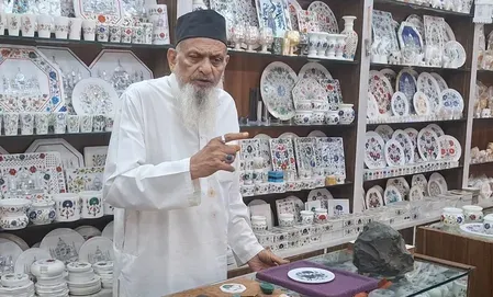 Agra Pietra Dura artisans thank Modi for gifting marble inlay art to Australia
